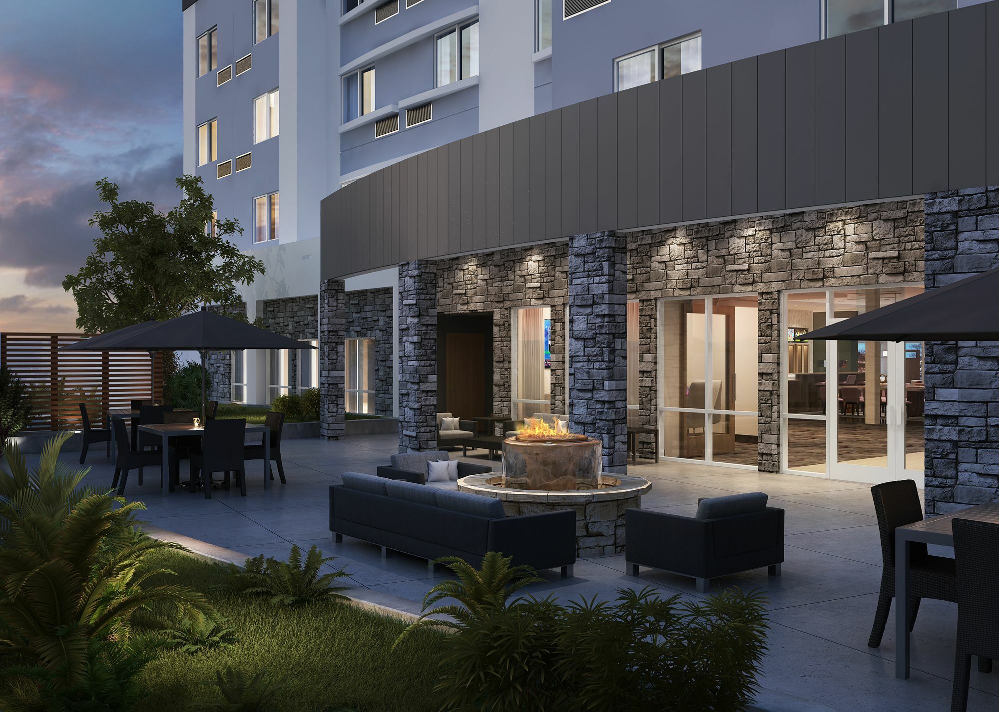 Courtyard By Marriott Houston Intercontinental Airport Hotel Exterior photo